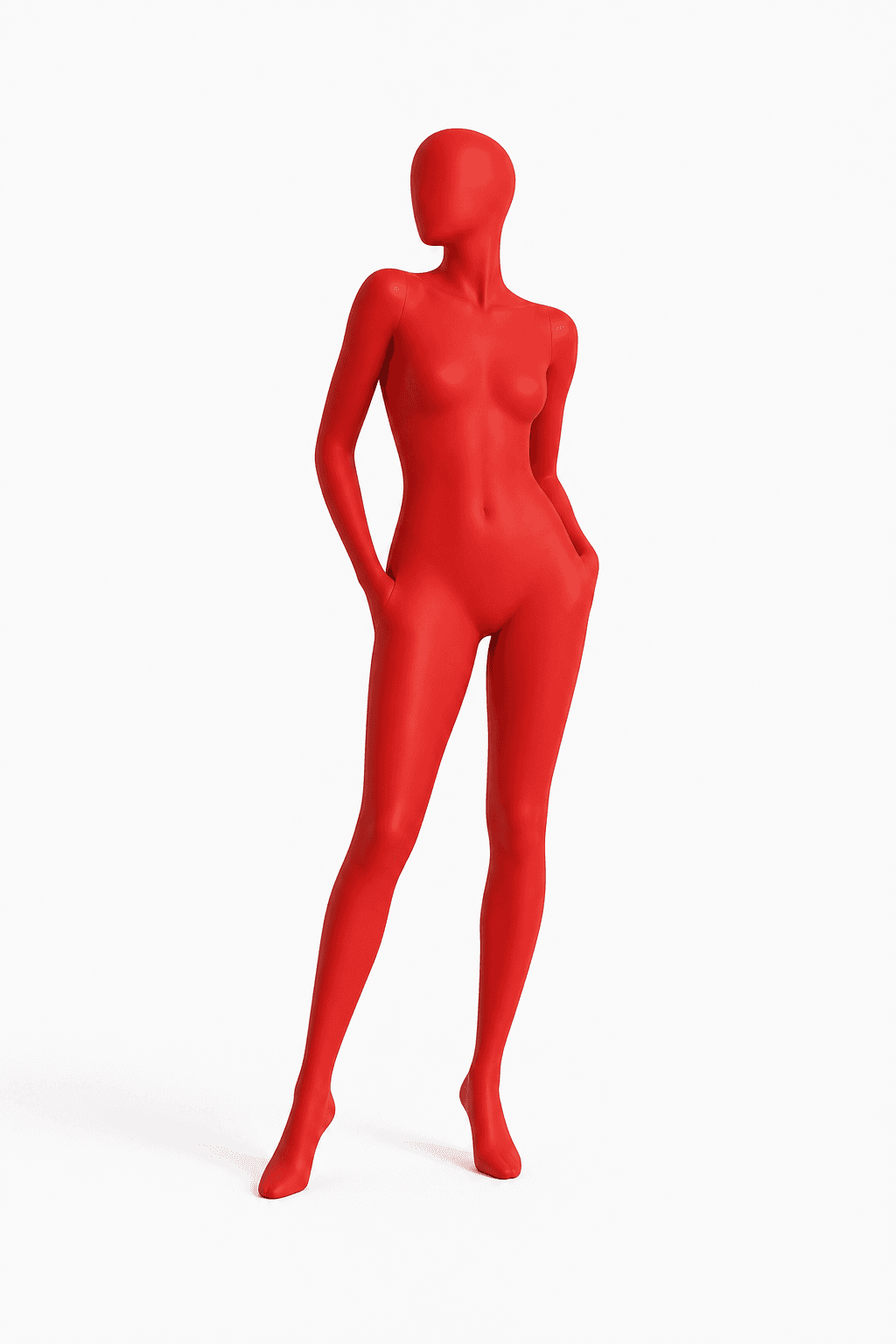 Pose reference on a white background